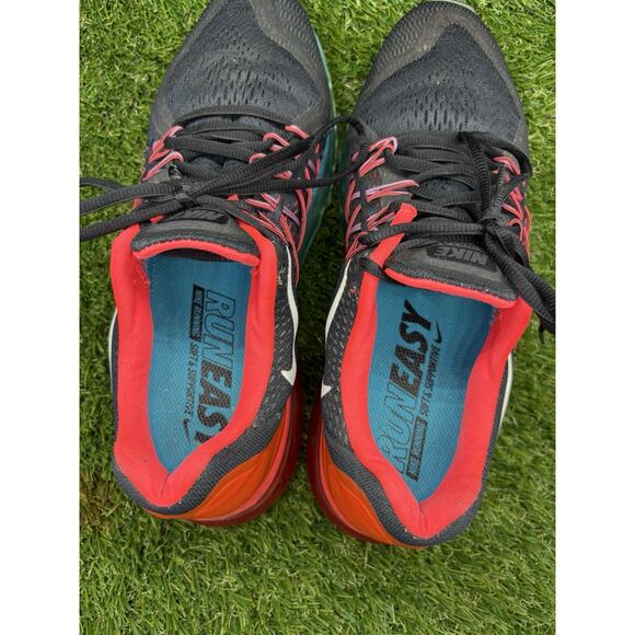 NIKE Air Max 2015 Black Multi Clearwater Running Walking Shoe Sneaker W Sz.9 EUC - Picture 3 of 9